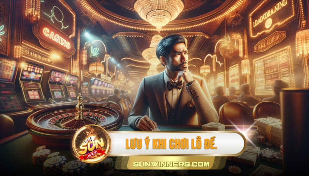 Lưu ý khi chơi lô đề
