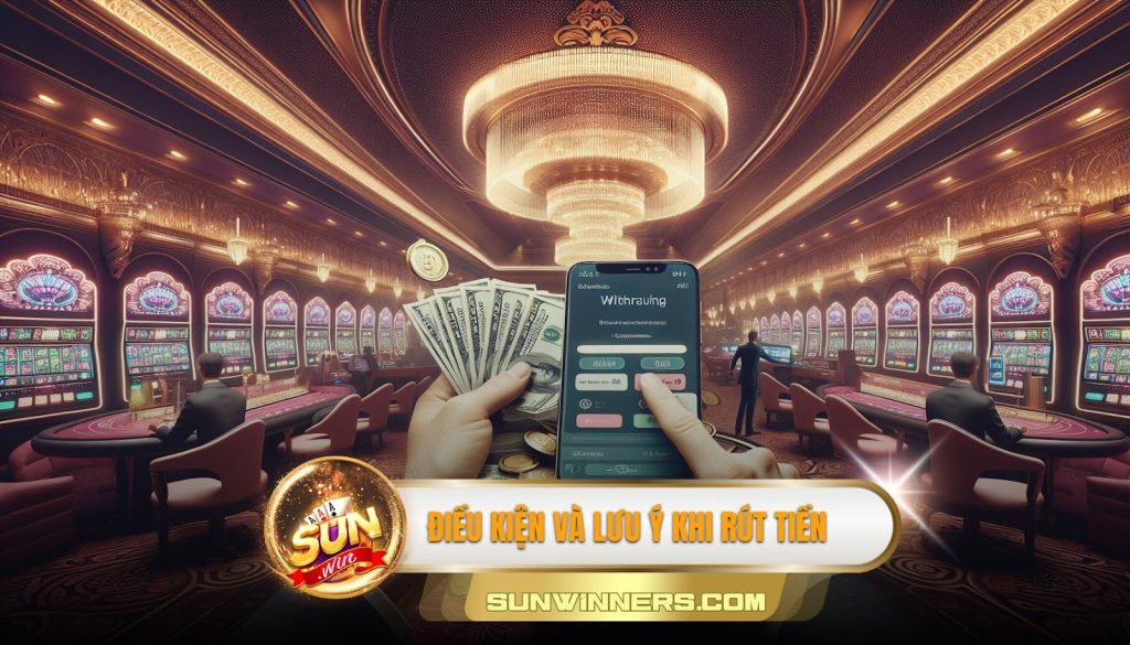 Lưu ý khi rút tiền SUNWIN